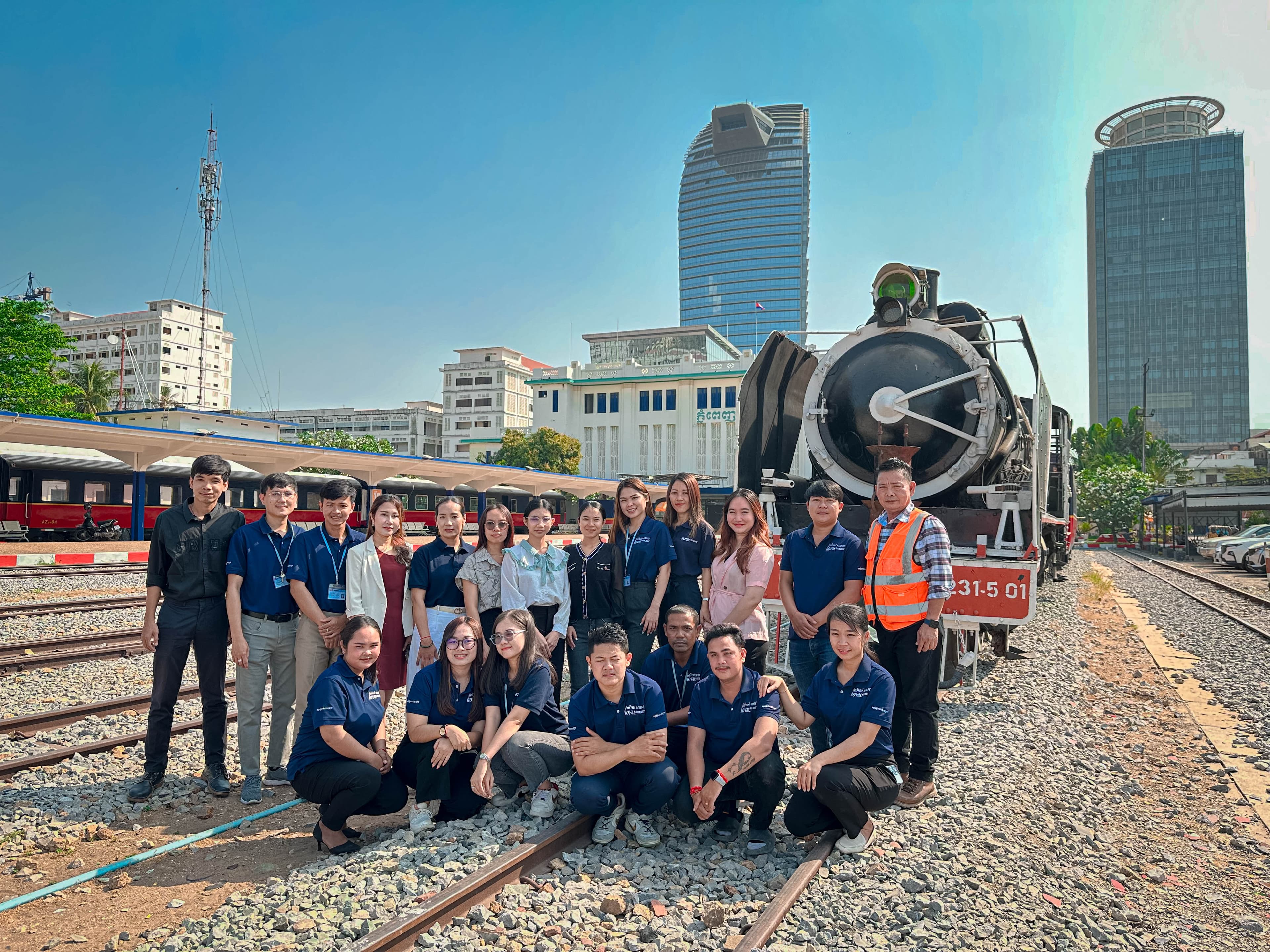 Royal Railway Cambodia partnership visual